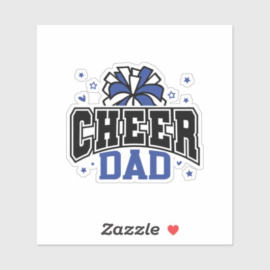 Cheer Dad Sticker (Vel)