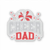 Cheer Dad Sticker (Voorkant)