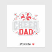 Cheer Dad Sticker (Vel)