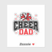 Cheer Dad Sticker (Vel)