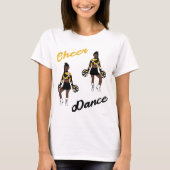 Cheer/Dance T-Shirt (Gele Camo) (Voorkant)