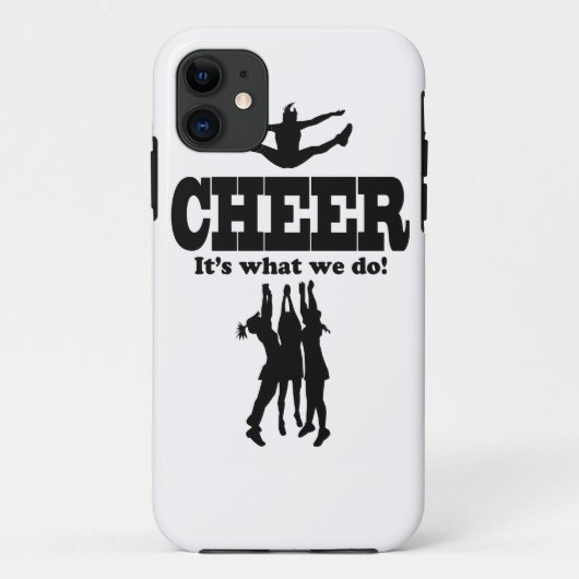 Cheer, dat is wat we doen! iPhone Hoesje (Achterkant)
