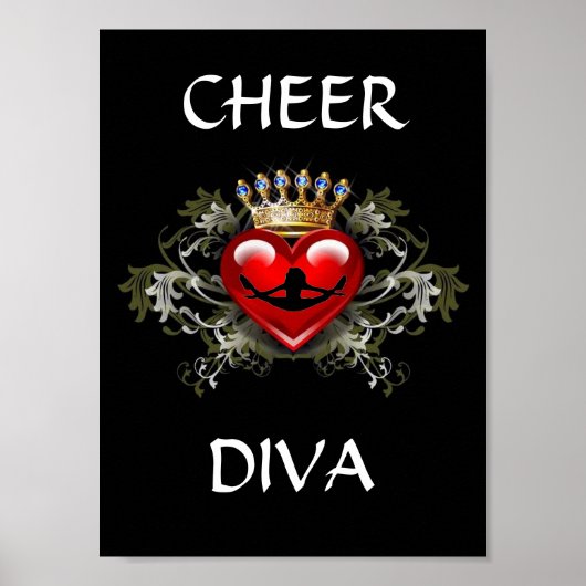 CHEER DIVA-POSTER POSTER (Voorkant)
