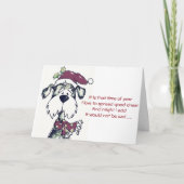 *CHEER* EN HEB EEN *BIERTJE* KERST KAART (Voorkant)