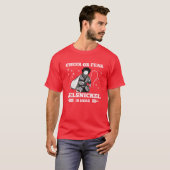Cheer Fear Belsnickel | Vreemd kerstcadeautje T-shirt (Voorkant volledig)