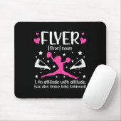 Cheer Flyer Definitie Cheerleading Flyer _1 Muismat (Met muis)