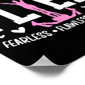 Cheer Flyer Foutloos Fierce Cheerleading Poster (Hoek)