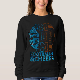 Cheer Football Cheerleading mama van beide Bun Trui