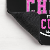 Cheer For The Breast Cancer Awareness Cheerleader  Muismat (Hoek)