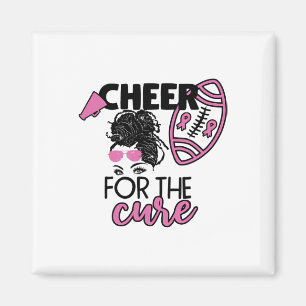 Cheer for the Cure Voetbal Borstkanker Awarenen Magneet