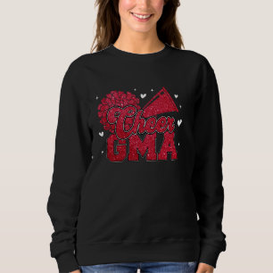 Cheer Gma Oma Grootmoeder Grootste Fan Cheerleader Trui