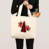 Cheer Grote Tote Bag (Voorkant (product))