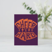 CHEER HARD BRIEFKAART (Staand voorkant)