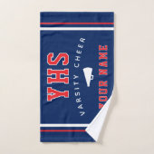 Cheer Icon, Aangepaste Naam & School, Cheer Team C Handdoek (Handdoek)
