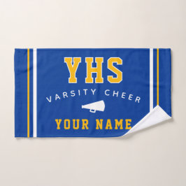 Cheer Icon, Aangepaste Naam & School, Cheer Team C Handdoek