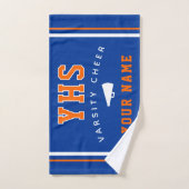 Cheer Icon, aangepaste naam & school, cheerteamcad Handdoek (Handdoek)
