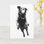 Cheer in soft motion kaart (Gele Bloem)