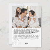 Cheer is nu vanaf hier vakantie verhuisaankondigin feestdagenkaart (Achterkant)