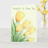 Cheer Kaart (Gele Bloem)