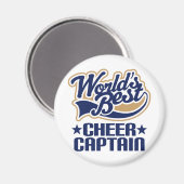Cheer Kapitein Gift Magneet (Voorkant / Achterkant)