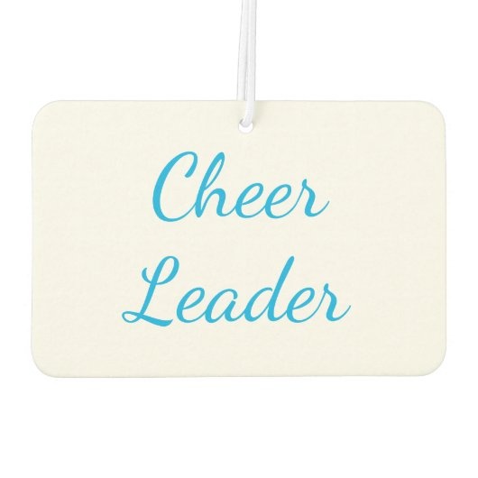 Cheer Leader Air Freshner Luchtverfrisser (Achterkant)