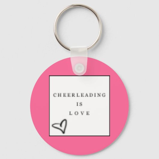 cheer=liefde sleutelhanger (Voorkant)