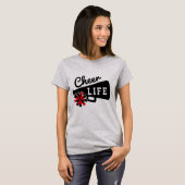 Cheer Life Cheerlead past kleuren aan T-shirt (Voorkant volledig)