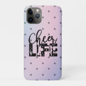 Cheer Life Glamoureus Cheerlead Star Gradient Case-Mate iPhone Case (Achterkant)