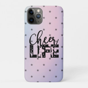Cheer Life Glamoureus Cheerlead Star Gradient Case-Mate iPhone Case