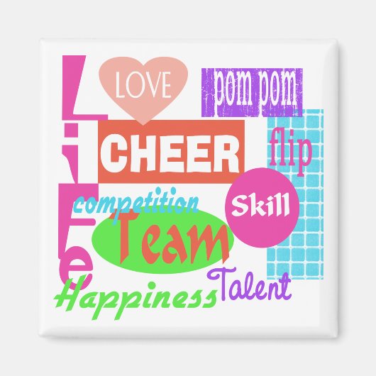 Cheer Life Magneet (Voorkant)
