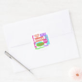 Cheer Life Ronde Sticker (Envelop)