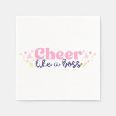 Cheer like a Boss Quote  Servet (Voorkant)