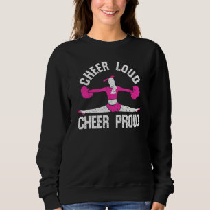 Cheer Loud Cheer Proud  Cheerlead Coach Trui