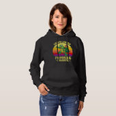Cheer Louder I'm Feeling Exhausted Triathlon Marat Hoodie (Voorkant volledig)