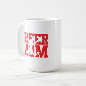 Cheer Ma Coffee Mok (Voorkant links)