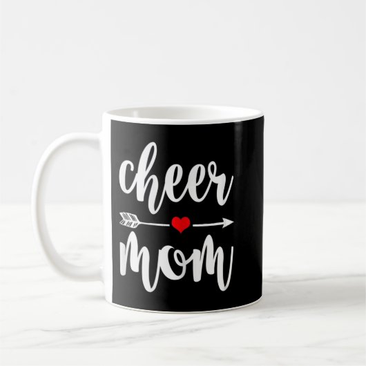 Cheer Ma Great Moeder Cheerleader Gift Koffiemok (Links)