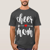 Cheer Ma Great Moeder Cheerleader Gift T-shirt (Voorkant)