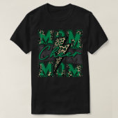 Cheer Ma Lightning Bolt Cheer Leopard Light Green T-shirt (Design voorkant)