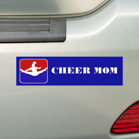 Cheer mam bumper sticker (Op auto)