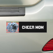 Cheer mam bumper sticker (Op auto)