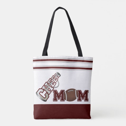 Cheer Mam Canvas tas (Achterkant)