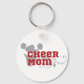 Cheer Mam Cheerlead Sleutelhanger Button (Voorkant)