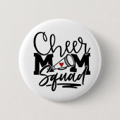 Cheer Mam Squad Ronde Button 5,7 Cm (Voorkant)