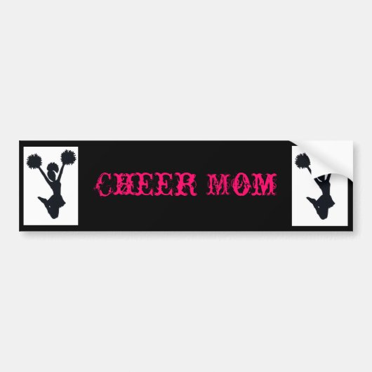 Cheer Mama Bumpersticker (Voorkant)