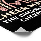 Cheer Mama CheerMam Women Cheerleader Mam Poster (Hoek)