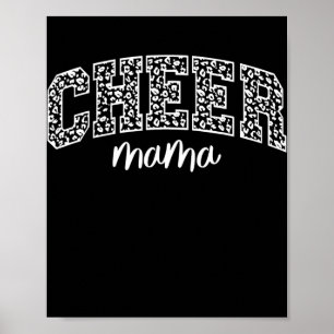 Cheer Mama CheerMam Women Cheerleader Mam Poster
