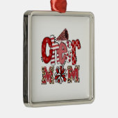 Cheer Mama Metalen Ornament (Rechts)