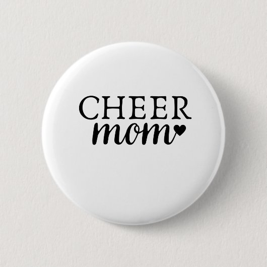 Cheer Mama Ronde Button 5,7 Cm (Voorkant)
