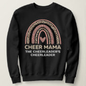 Cheer Mama Women Cheerleader Mom Trui (Design voorkant)