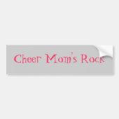 Cheer Mam's Rock Bumpersticker (Voorkant)